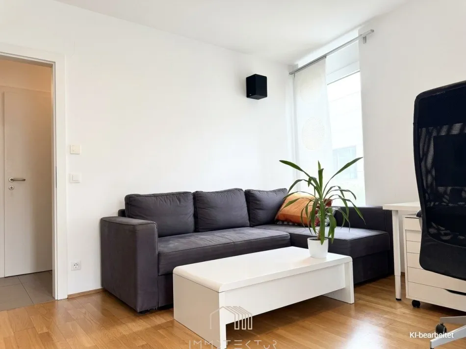 NÄHE TU GRAZ: Sonnige 2-Zimmer-Wohnung mit Extraküche, Westbalkon und Tiefgarage - Bild