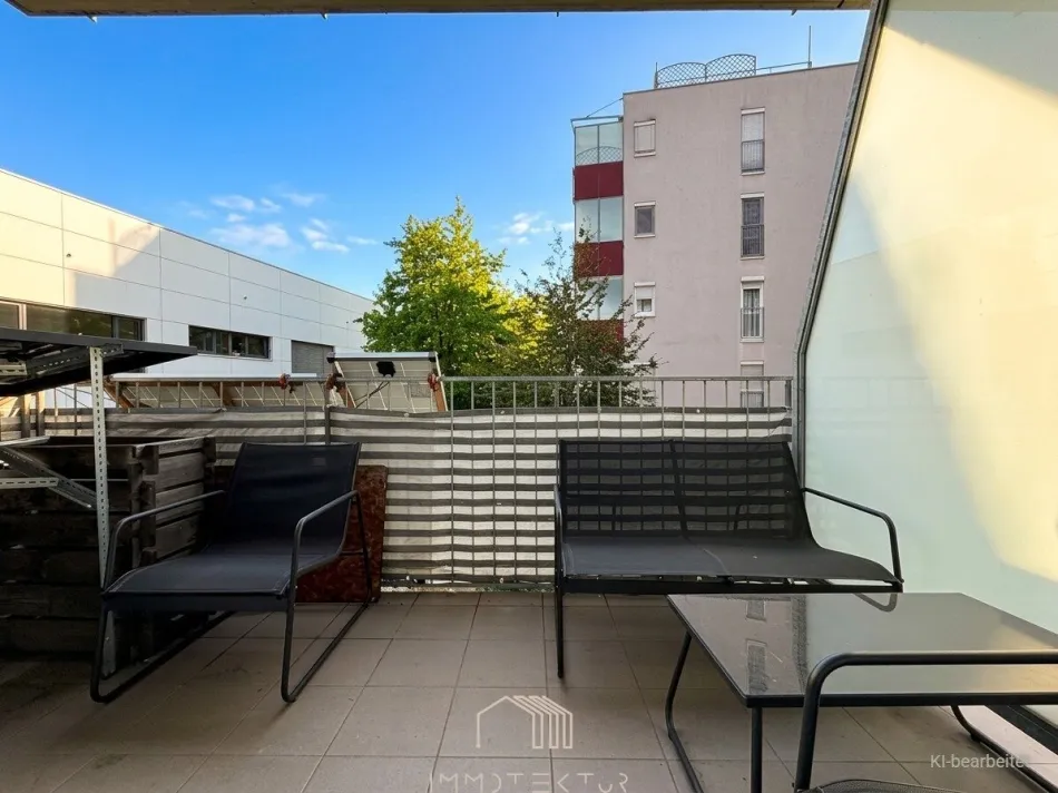 NÄHE TU GRAZ: Sonnige 2-Zimmer-Wohnung mit Extraküche, Westbalkon und Tiefgarage - Titelbild