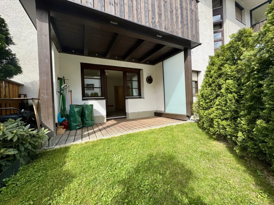 *hübsche 2 Zimmerwohnung mit Garten und Terrasse sowie Garage in schöner Lage! - Titelbild