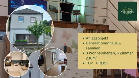 TOP Preis! Generationen & Großfamilien - Mehrparteien - Anlageobjekt nur 30 Min von Graz € 333.000,00 - € 1.447,00 m² - Sofort besichtigen!