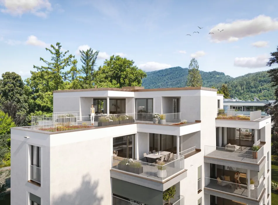 Exklusive 4-Zi-Wohnung Erstbezug in Bregenz mit 2 Terrassen - Bild