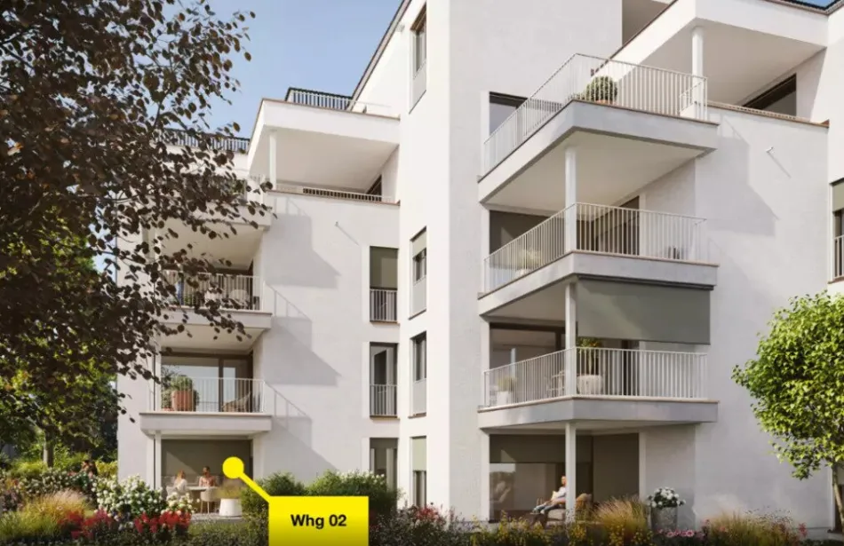 Moderne 3-Zi Erstbezugswohnung in Bregenz mit Terrasse und eigenen Gartenanteil! - Bild