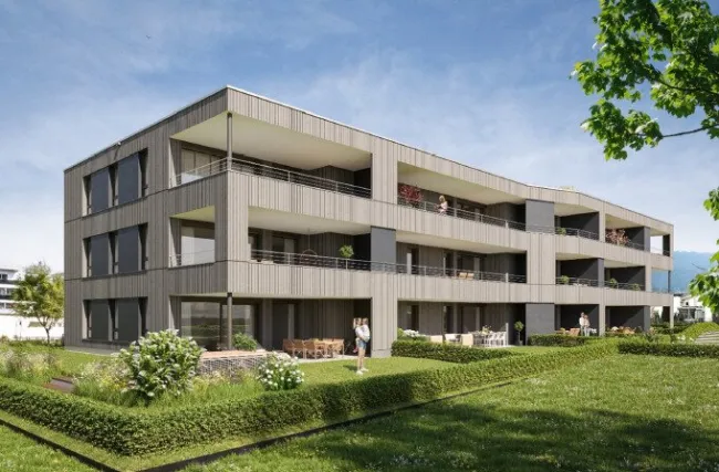 Moderne 3-Zi Gartenwohnung in Hohenems, Erstbezug, Terrasse, Fußbodenheizung! - Titelbild
