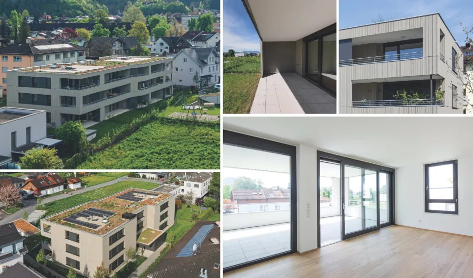 Moderne 3-Zi-Gartenwohnung in Hohenems, Erstbezug mit Terrasse, Garten & Tiefgarage - Bild