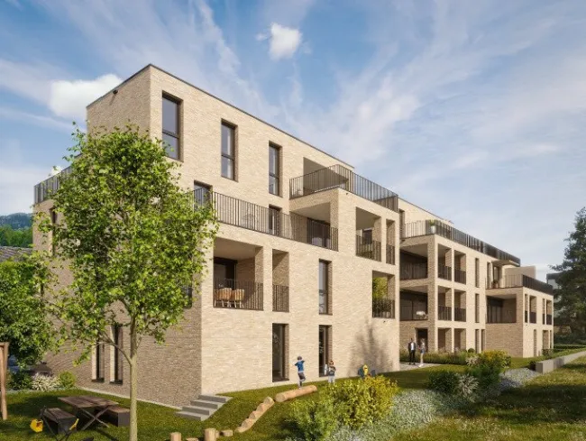 Top Neubau: 3-Zi-Wohnung mit Terrasse, Fußbodenheizung in Dornbirn - Titelbild
