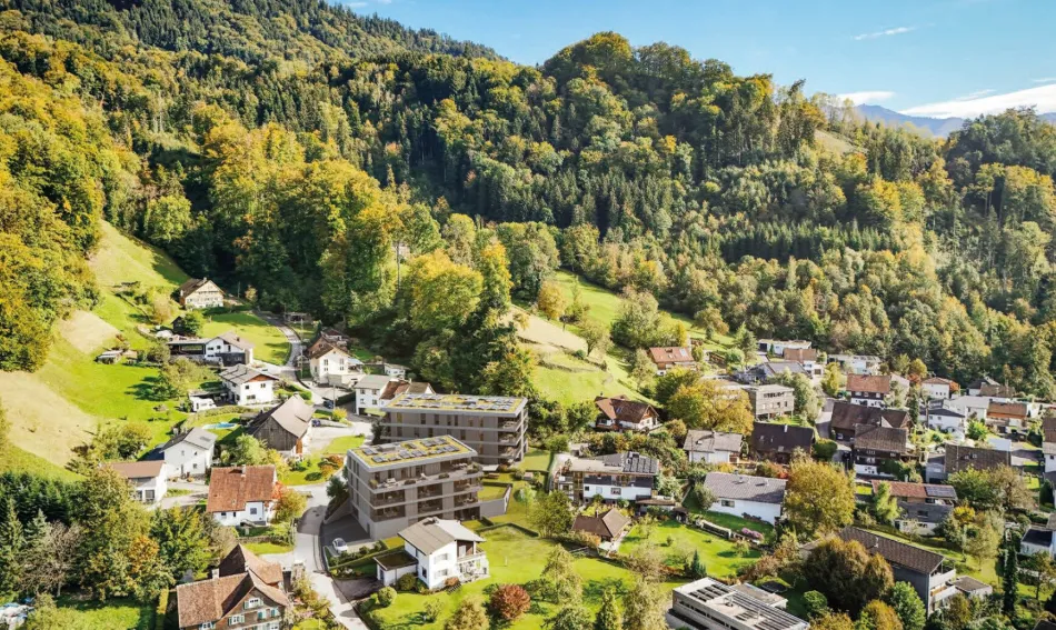 Moderne 2-Zi Gartenwohnung in Dornbirn EG, Terrasse, Garten, Erstbezug! - Titelbild