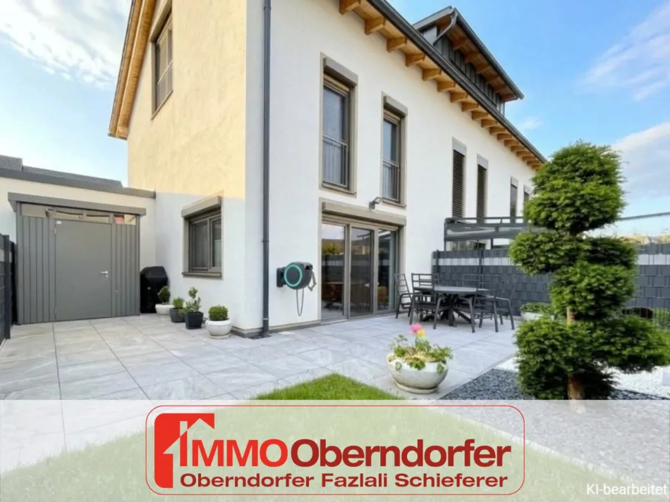 Modernes Reihenhaus mit Garten & großzügigem Raumangebot - Titelbild