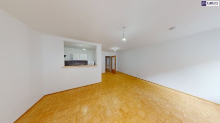 Erstbezug nach Sanierung: Moderne Stadtwohnung in zentraler Lage in Graz: 65 m² - 2 Zimmer - große Wohnküche & Eigengarten! Gleich anfragen und Besichtigungstermin vereinbaren! PROVISIONSFREI!