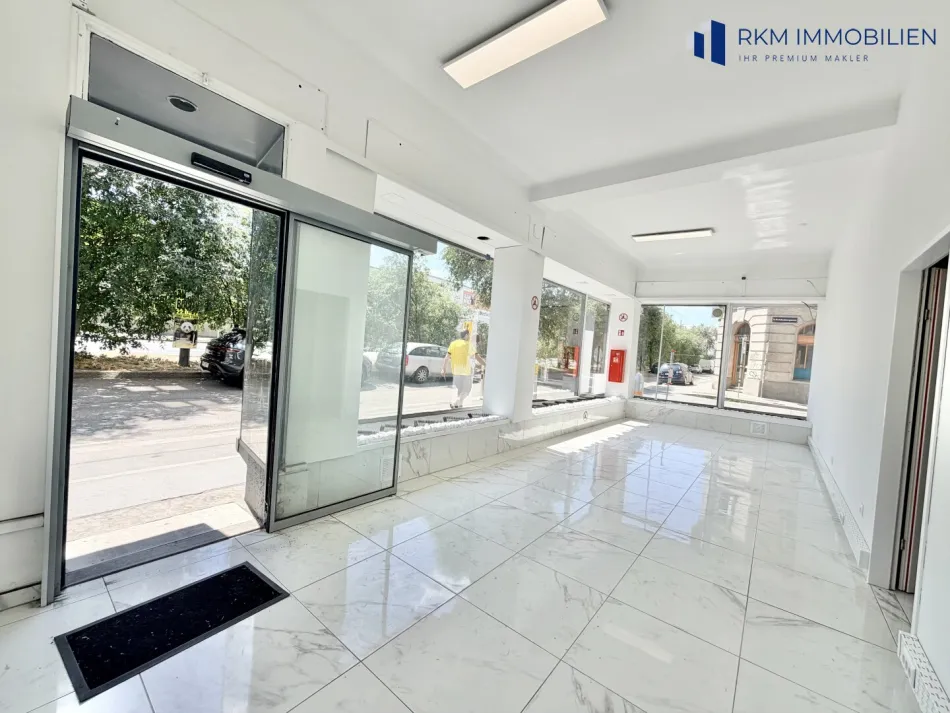 Modernisiertes Geschäftslokal 66m² im 1050 Wien – Top Lage, Miete €2.500,- - Titelbild