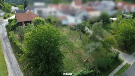Drohnenbild Garten
