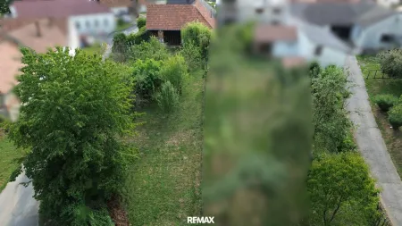 Drohnenbild Garten