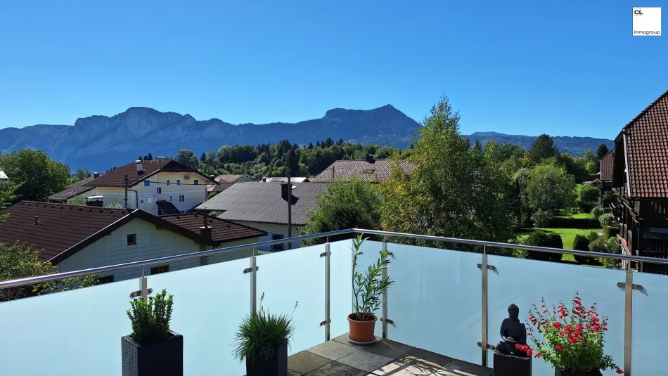 Mondsee - Charmante Dachgeschosswohnung mit Sonnenterrasse - Badeplatz optional! - Bild