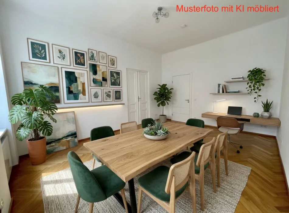 NÄHE U6 ALSER STRASSE - CHARMANTE, SONNIGE ALTBAUWOHNUNG MIT MINIBALKON - 3 ER WG GEEIGNET - Bild