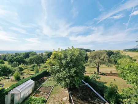 Ausblick vom Balkon