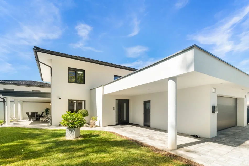 Seltene Gelegenheit in Viktring | Modernes Einfamilienhaus mit Garten & Doppelgarage - Bild