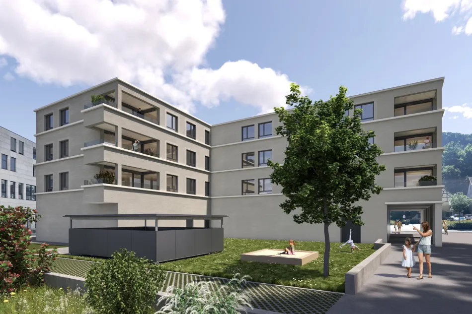 1,5-Zimmerwohnung am Jahnplatz inmitten von Feldkirch - Erstbezug - zu mieten - Top A2.2 - Bild