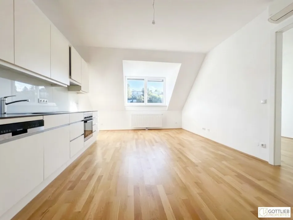 Bestlage nahe Glanzing! Perfekt geschnittene 2-Zimmer-Balkon-Wohnung in Grünruhelage mit optionalem Garagenplatz - Bild