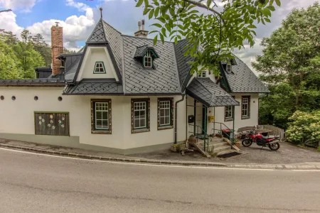 gepflegtes Äußeres im alten Gasthof