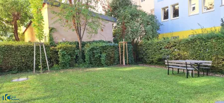 Gepflegter Gemeinschaftsgarten