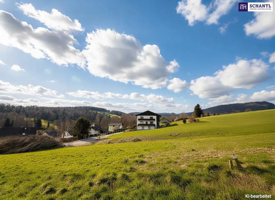 Traumhaftes Baugrundstück in 8062 Rabnitz – sonnige Lage mit herrlichem Ausblick! - Bild