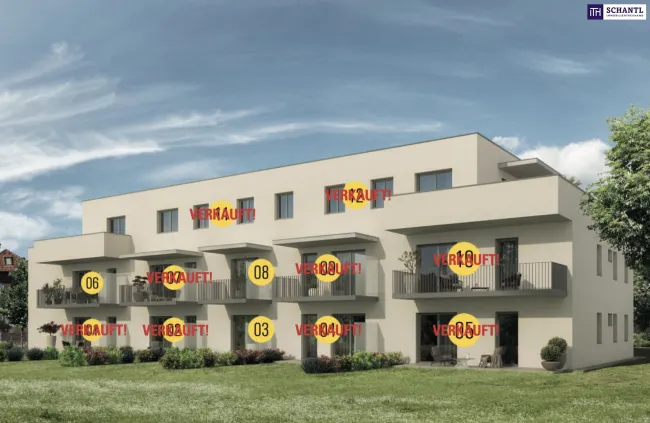 Ihr persönlicher Rückzugsort mit Sonne, Stil und Wohlfühlatmosphäre - Fein ausgestattete 4-Zimmer Wohnung im ERSTBEZUG mit super Aufteilung! - Bild