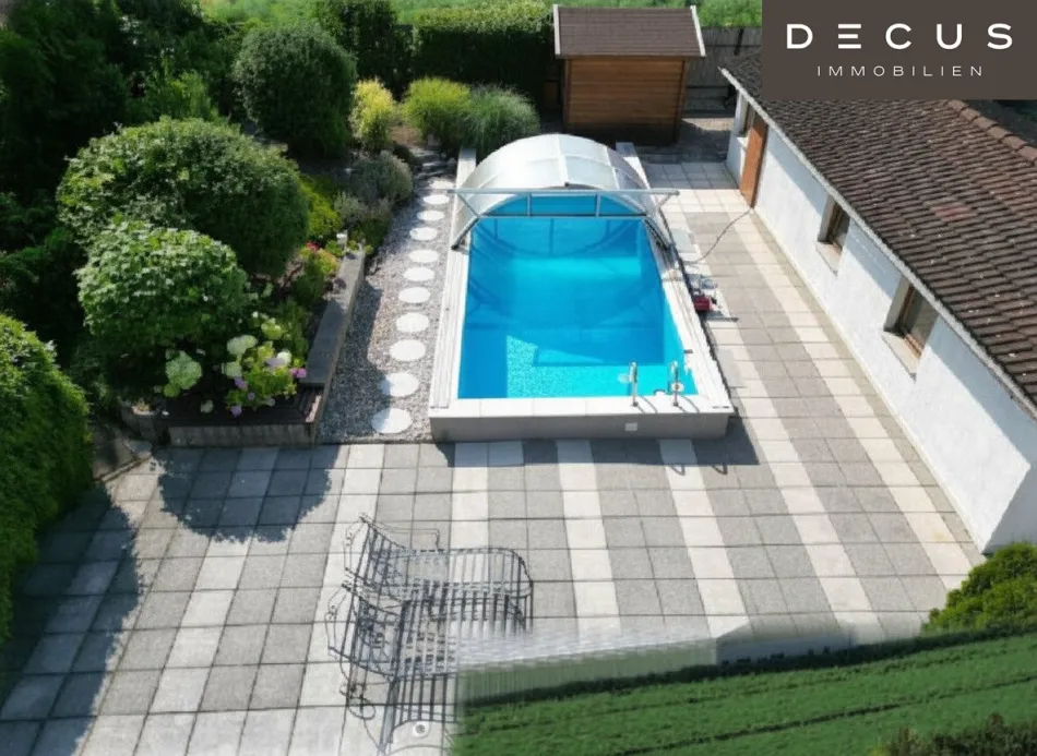 Wohlfühl-Haus mit Pool, Garten & Wellness | sehr gepflegt - Bild