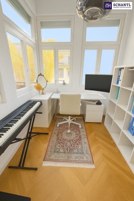 Zeitlose Eleganz trifft modernen Wohnkomfort – stilvoll sanierte 3,5-Zimmer-Altbauwohnung mit Designküche, zwei Außenflächen & Toplage nahe dem Türkenschanzpark