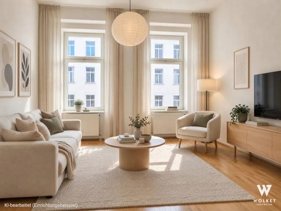 Charmante 3-Zimmer-Altbauwohnung - urban wohnen & bestens angebunden - Titelbild