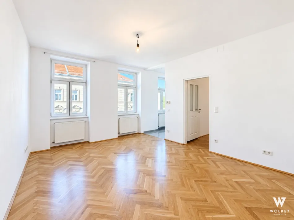 ++ Charmante 2-Zimmer-Altbauwohnung inkl. Lift I Durchdachte Raumaufteilung I Zwischen Kongresspark und Yppenplatz ++ - Bild