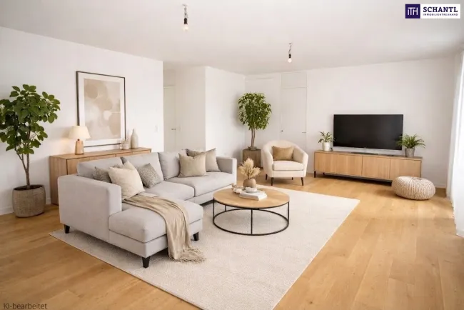 3-Zimmer-Dachgeschoßtraum mit 34 m² großer Sonnenterrasse - mit hochwertiger Ausstattung, Klimaanlage und effizienter Luftwärmepumpe - Begeistern Sie sich selbst! - Titelbild