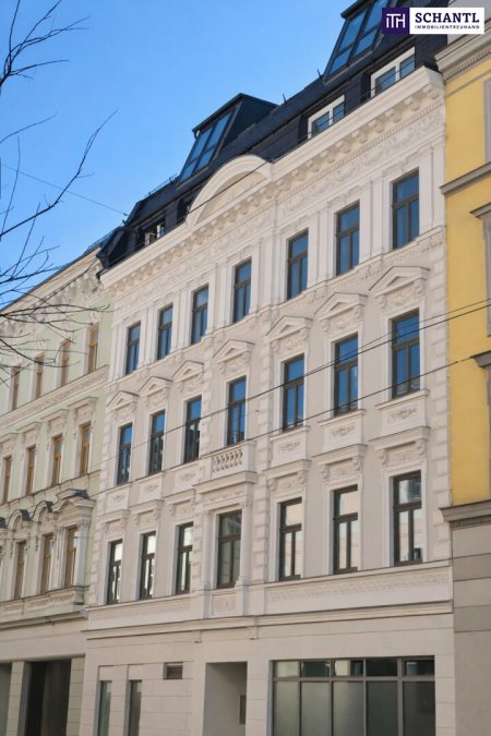 Revitalisiertes Altbaujuwel in der Thaliastraße – hochwertig sanierte Wohnungen mit Terrassen und modernster Ausstattung - moderner Luftwärmepumpe und Klimaanlage inklusive