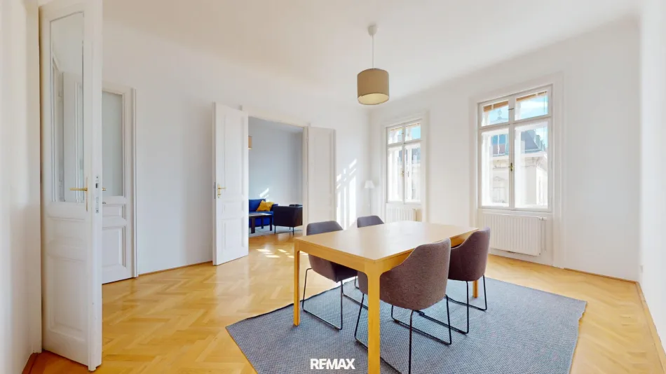 Zentrale 3-Zimmer-Altbauwohnung mit Lift in 1080 Wien | nahe Neubaugasse & Innenstadt - Titelbild