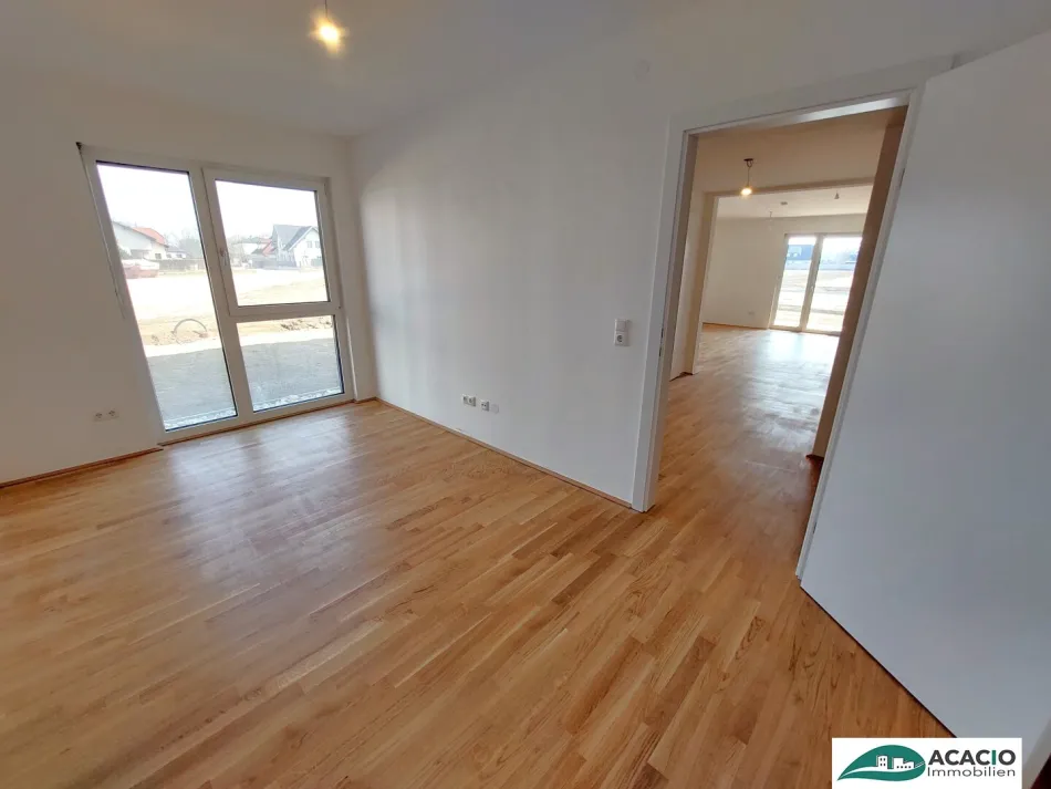 helle 2-Zimmer-Eigentumswohnung mit Süd-Ausrichtung und Eigengarten - KLIMAAKTIV Gold ausgezeichneter Neubau - Nähe St. Pölten - leistbares Eigentum! - hier wird Ihr Wohntraum wahr! - Titelbild