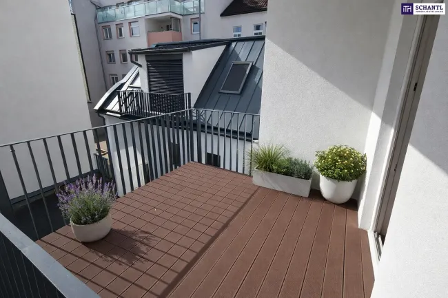 Revitalisiertes Altbaujuwel in der Thaliastraße – hochwertig sanierte Wohnungen mit Terrassen und modernster Ausstattung - moderner Luftwärmepumpe und Klimaanlage inklusive - Bild