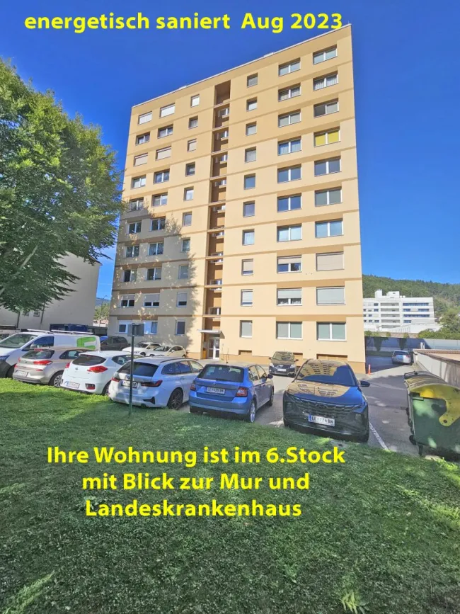 2 Zimmer, Küche, Loggia, Dusche, WC, preiswert ! - Titelbild
