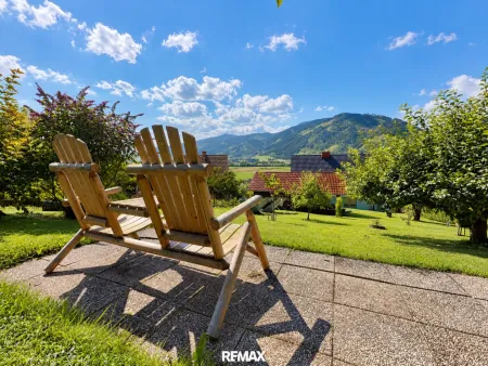 Aussichtsplatz im Garten