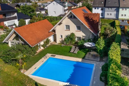 Drohnenaufnahme gesamtes Grundstück