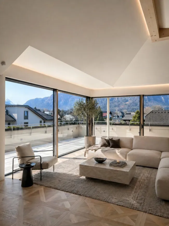 Traumhaftes 3-Zimmer Penthouse mit Blick aufs Bergpanorama in Anif - Titelbild