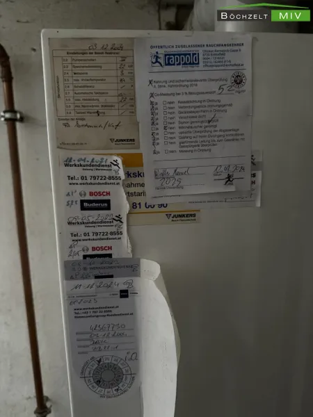 Wartungen und Inbetriebnahme Gastherme