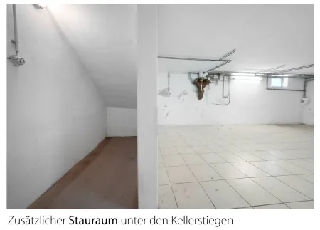 Stiegen unter der Kellerstiege