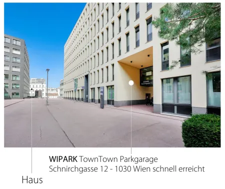 Garage Schnirchgasse 12 - 1030 Wien schnell erreicht
