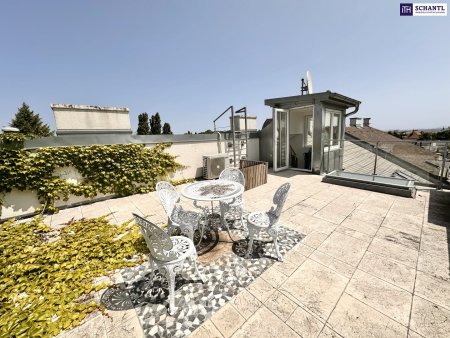 Penthouse-Juwel mit Direktlift & Panoramaterrasse – exklusive Residenz in Villa mit nur 3 Einheiten