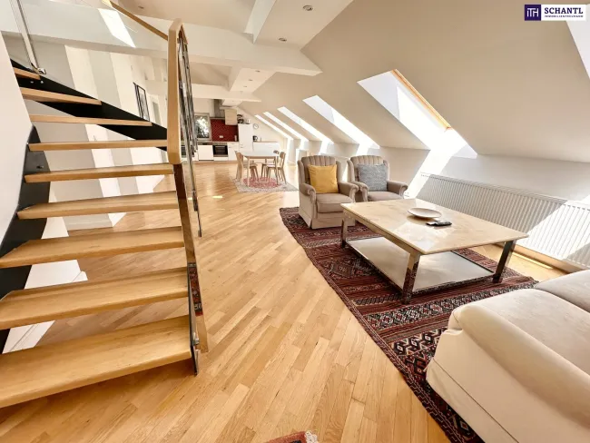 Penthouse-Juwel mit Direktlift & Panoramaterrasse – exklusive Residenz in Villa mit nur 3 Einheiten - Titelbild