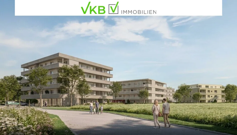 Wohnen mit Lebensqualität – Moderne Eigentumswohnung mit Loggia und Tiefgaragenstellplatz - Bild