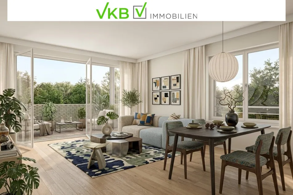 Wohnen mit Lebensqualität – Eigentumswohnung mit Balkon und Tiefgaragenstellplatz - Bild