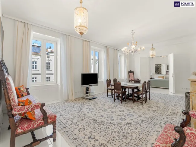 Bel Etage mit Wintergarten & 2 Eingängen– nur 3 Wohnungen im Haus | Repräsentatives Wohnen auf 133 m² - Bild