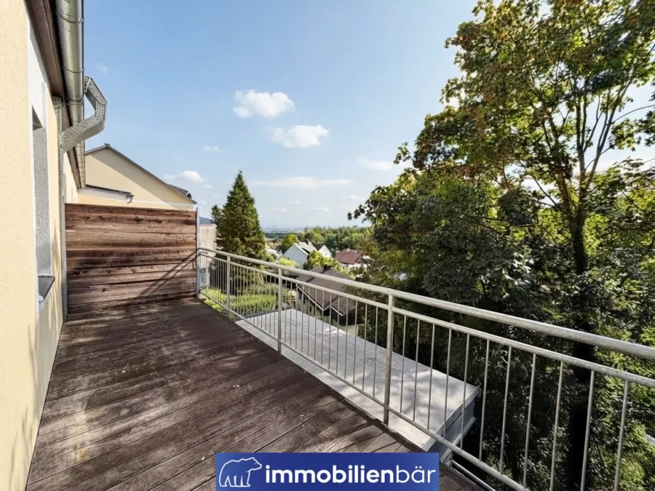 Klein, fein & mit großem Balkon. 2-Zimmer-Wohnung im Gründberghof Linz - Bild