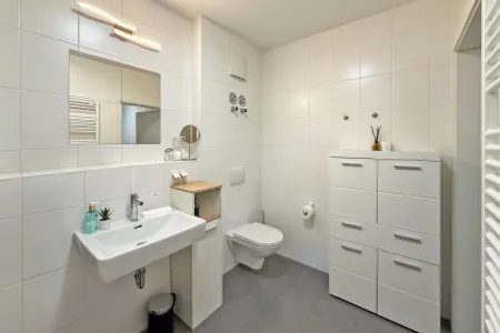 Badezimmer mit WC
