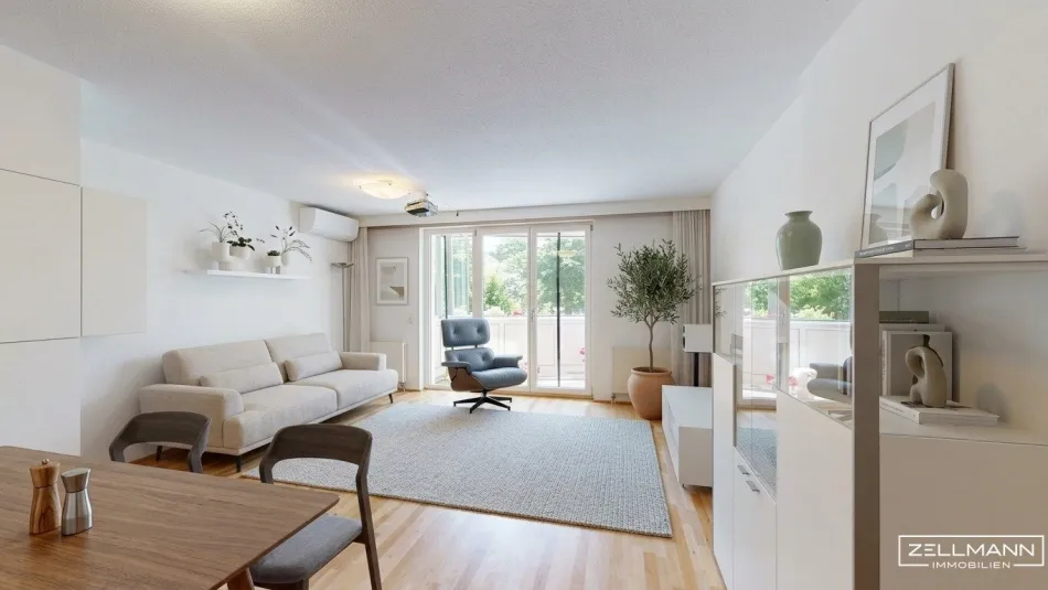 OBER ST VEIT | MAISONETTE-WOHNUNG / REIHENHAUS IN ABSOLUTER GRÜNRUHELAGE – AM LAINZER TIERGARTEN | ZELLMANN IMMOBILIEN - Bild