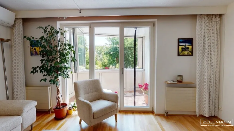 OBER ST VEIT | MAISONETTE-WOHNUNG / REIHENHAUS IN ABSOLUTER GRÜNRUHELAGE – AM LAINZER TIERGARTEN | ZELLMANN IMMOBILIEN - Bild